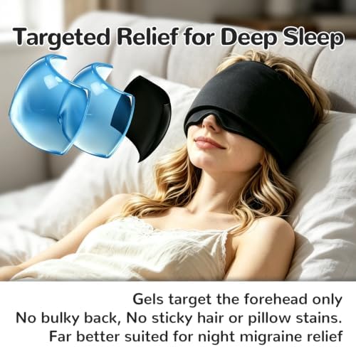 Migraine Relief Cap, Stackable Gel, Double Cold Therapy - Image 4