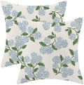 AEIOAE Spring Pillow Covers 16x16 Inch Set of 2, Floral Summer Outdoor Seasonal by AEIOAE