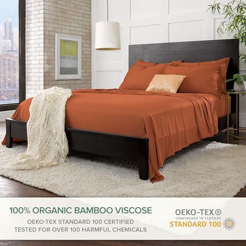 Pure Bamboo Split King Sheets, Genuine 100% Organic Viscose Derived from Bamboo - Image 2
