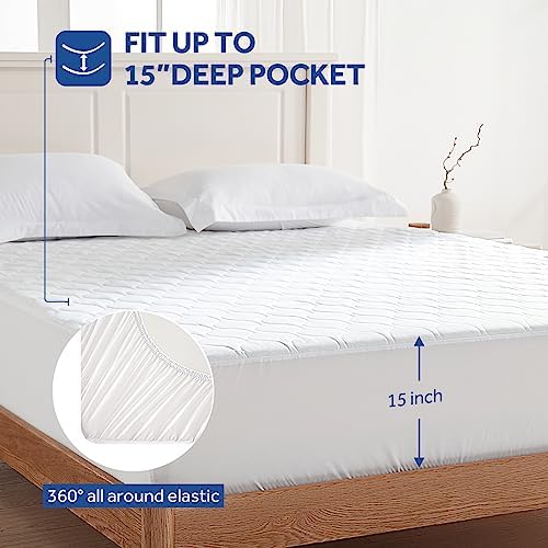 Sealy Heated Mattress Pad Twin Size Luxury Quilted Electric Bed Warmer - Image 5