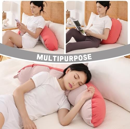 Peallow – Long Round Body Pillow - Image 6