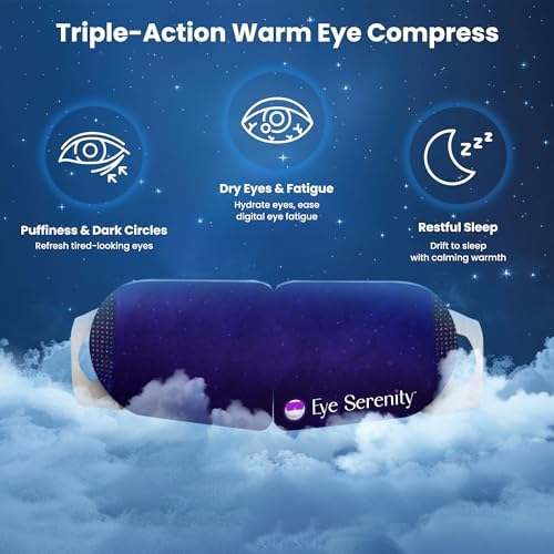 Eye Serenity Steam Eye Mask, Heated Eye Mask Fast Relief - Image 6