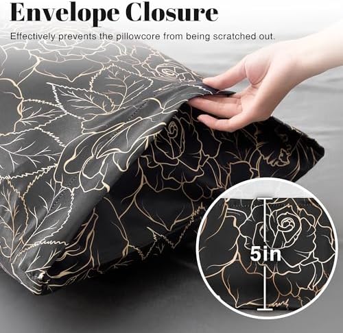 EXQ Home Satin Pillowcase for Hair and Skin Queen - Image 6