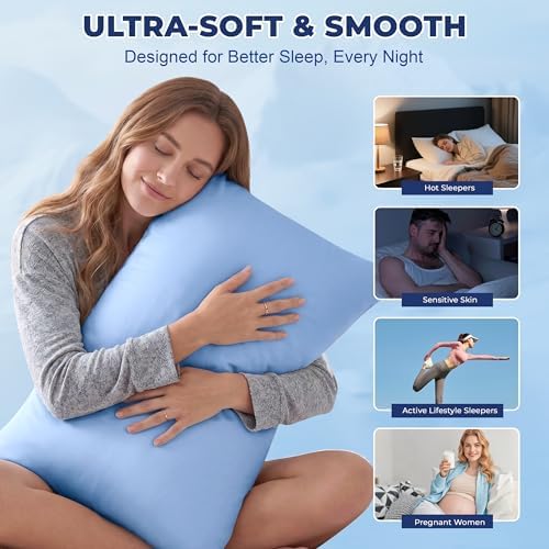 Cooling Pillow Case Standard Size Pillow Cover - Image 3