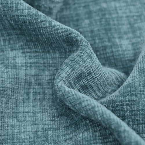 CaliTime Decorative Couch Throw Pillow Covers 18 X 18 Inches Smoke Blue - Image 2