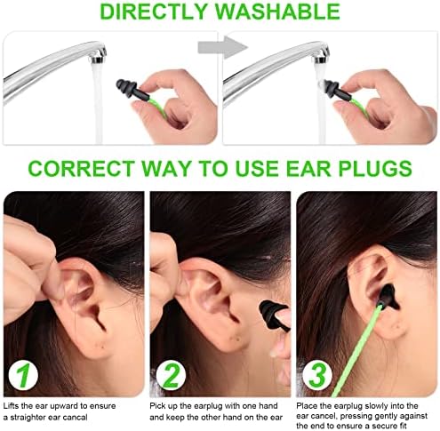 Tondiamo 200 Pairs Ear Plug Bulk - Image 4