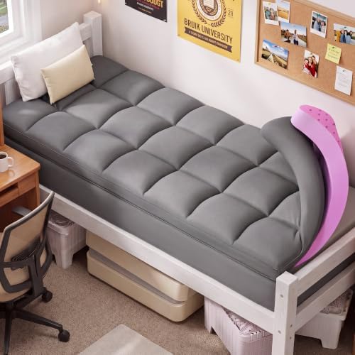 SINWEEK Dual Layer 5 Inch Memory Foam Mattress Topper Twin XL Size by SINWEEK