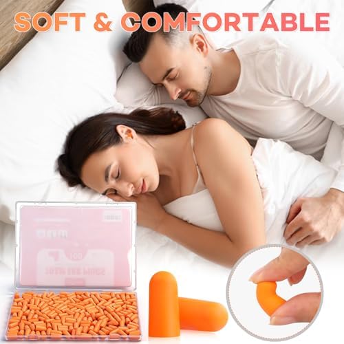VOISEN 100 Pairs Ear Plugs, EarPlug - Image 5