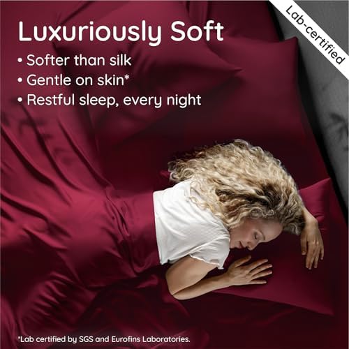 Bambaw 100% Viscose Derived from Bamboo King Size Sheet Set - Image 5