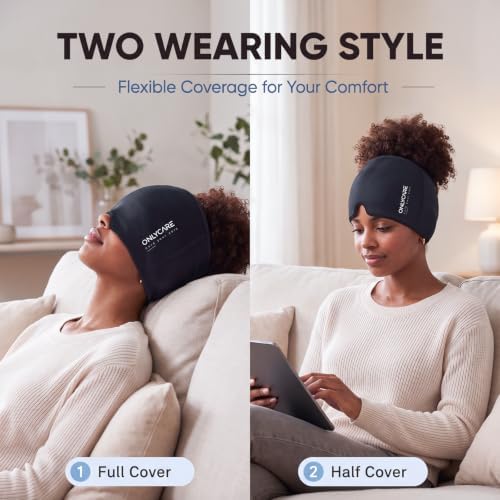 ONLYCARE Migraine Relief Cap, Headache Relief Cold Cap - Image 5
