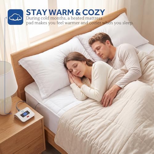 Sealy Electric Mattress Pad Cal King Size 10 Heat Settings Machine Washable - Image 3