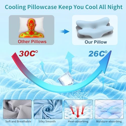 Cervical Neck Pillow for Pain Relief - Image 2