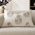 Vintage Floral 12x24 Lumbar Pillow Cover by PillowCoversExpert