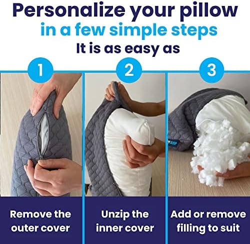Sidney Sleep Adjustable Curved Pillows - Image 3