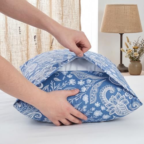Bedorm 20 x 54 Body Pillow Cover Cotton Body Pillow Case Boho Chic Paisley - Image 5