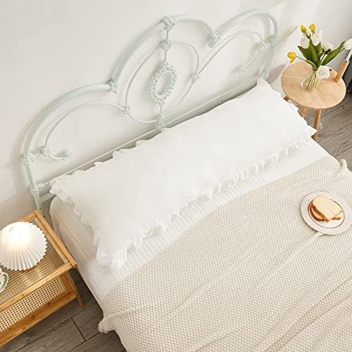 Boho White Body Pillowcase 20x54in - Image 4