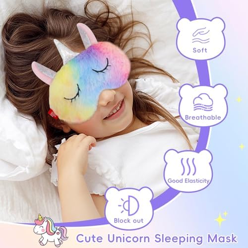 my novel things Cooling Eye Mask and Sleep Mask Cover Rainbow Birthday Cute - Image 7