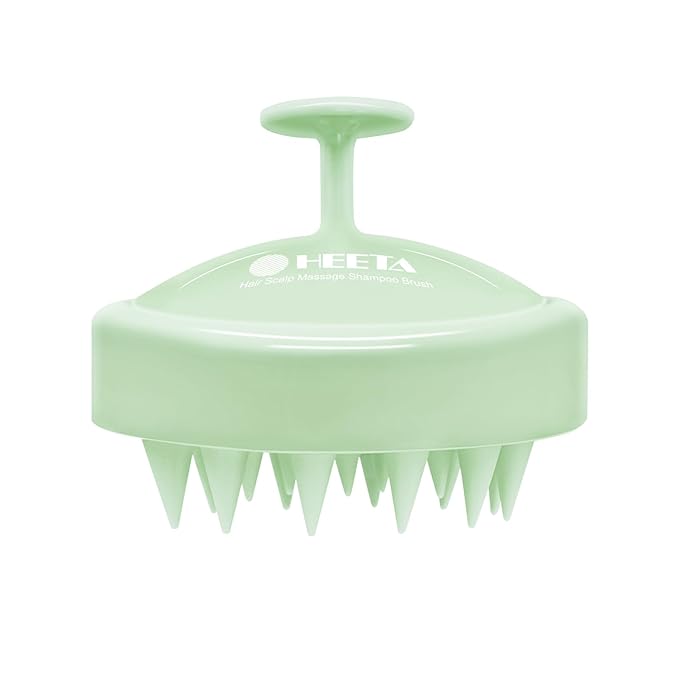 HEETA Scalp Massager Hair Growth, Soft Silicone Scalp Scrubber Shampoo Brush by HEETA