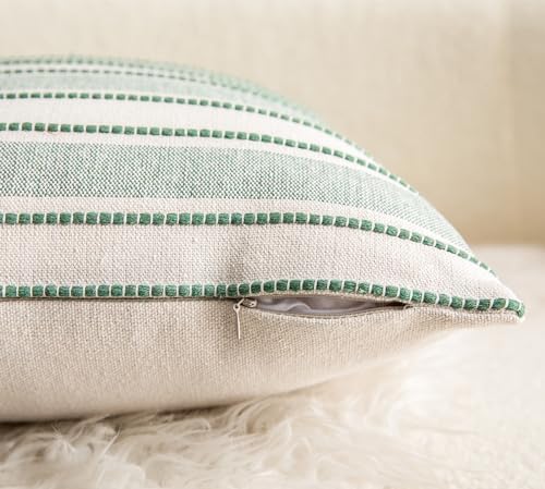 Cethom Decorative Boho Throw Pillow Covers, Farmhouse Textured Pillow Case - Image 5