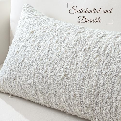 Artscope Lumbar Throw Pillow Cover 12x20 Inch Set of 2 Super Thick Pillow Cover - Image 3