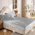 OMERAI 3PCS Cooling Sheet Set King Size, Breathable Bed Sheets by OMERAI