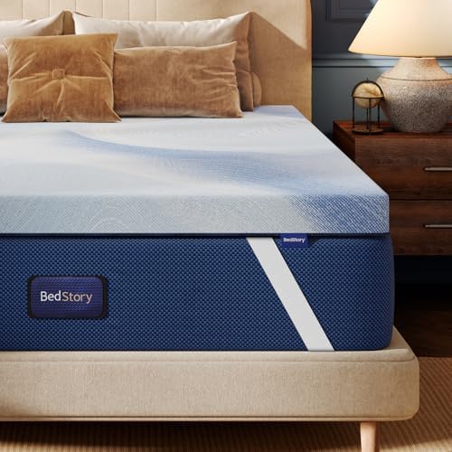 Firm Full Mattress Topper 2 Inch, Cooling Memory Foam and Pressure by BedStory