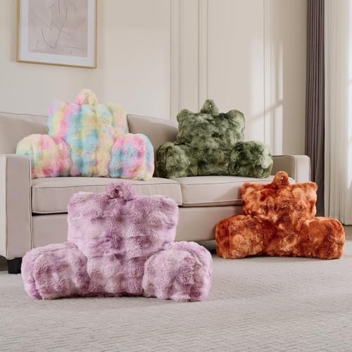 Reading Pillows for Boyfriend Adult, Velvet Back Pillow Bed Wedge Large - Image 7