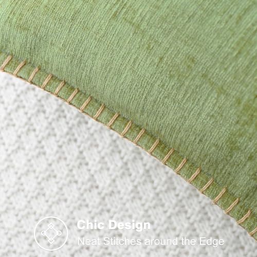 CaliTime Decorative Couch Throw Pillow Covers 20 X 20 Inches Sage Green - Image 3