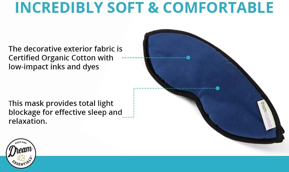 Dream Essentials® Natura Organic Sleep Mask - Image 4