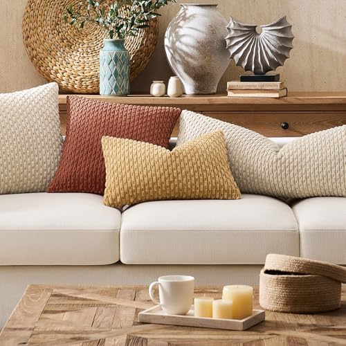 Kevin Textile Soft Corduroy 14"x24" Lumbar Pillow Cover 1 Pack - Image 7