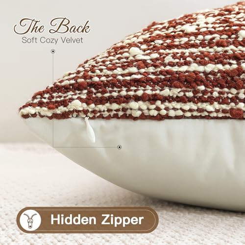 Artscope Throw Pillow Cover 20x20 Super Thick Body Pillow Cover Decorative - Image 4