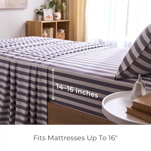 Mellanni Iconic 3-Piece Sheet Set - Image 4