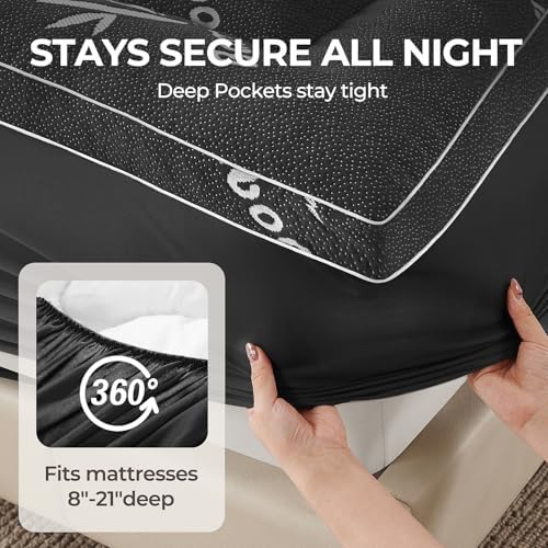 Mattress Topper King Size, Extra Thick Mattress Pad Pillow Top - Image 5