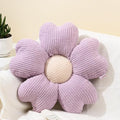 Sioloc Flower Shaped Throw Pillow, Fun Daisy Pillow, 15.7" Purple Cute by HEALTHYCOMFORTLIFE
