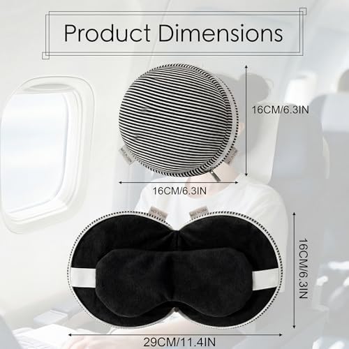 BOROLA 2-in-1 Travel Neck Pillow - Image 2