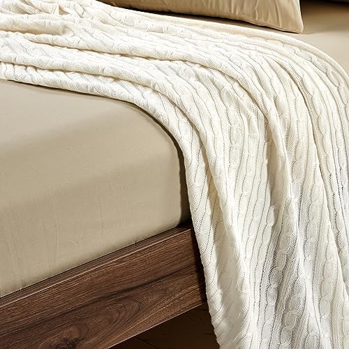 FreshCulture Queen Fitted Sheets, Bulk Pack of 6, Deep Pocket, Soft Microfiber - Image 5