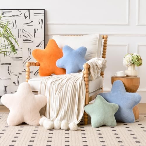 Star Pillow, Decorative Throw Pillows - Image 3