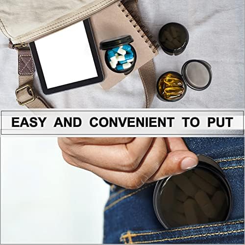 UHOUSE Small Pill Box, Daily Mini Pill Organizer Portable - Image 5