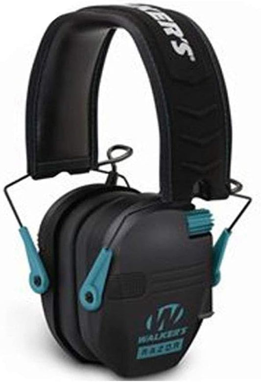 Walker's Razor Slim Ultra Low Profile Compact Design Adjustable Range Shooting Hunting Hearing Protection Electronic Earmuffs