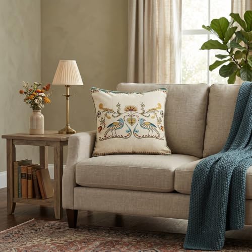 patdrea Vintage Linen Throw Pillow Cover - Image 2
