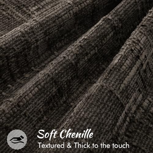 decorUhome Chenille Throw Pillow Covers 26x26 Set of 2 - Image 2