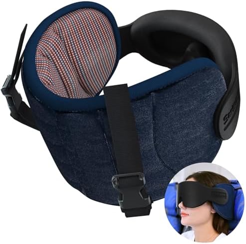 SARISUN Travel Pillows for Airplanes, Stable Head Support, Travel Essential by SARISUN