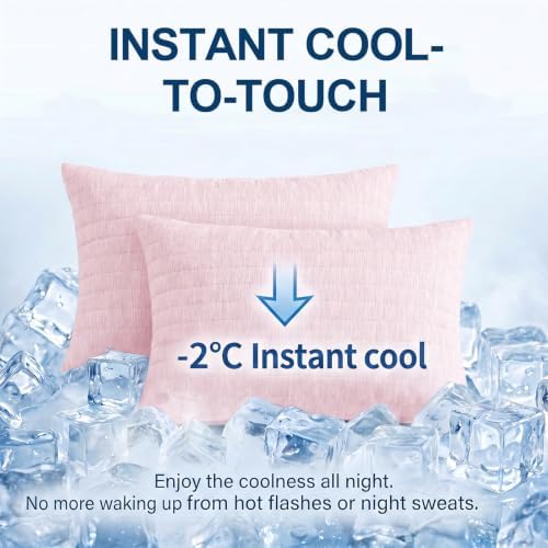 Swift Home Cooling Pillow Cases King Size Set of 2 - Image 2