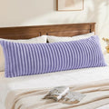 BEDELITE Fluffy Striped Body Pillow Cover by BEDELITE