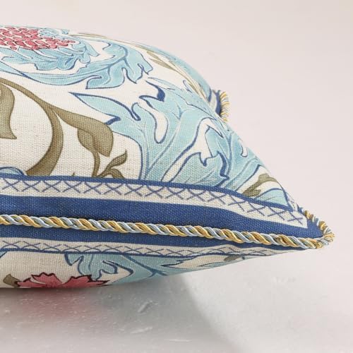 patdrea Designer Vintage Linen Throw Pillow Cover - Image 4