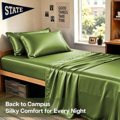MR&HM Satin Pillowcase 2 Pack, Standard Size 20"x26" - Image 5