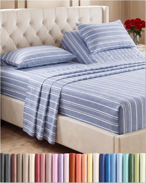 Flex Top Split Head King 4 Piece Sheet Set by CGKUnlimited