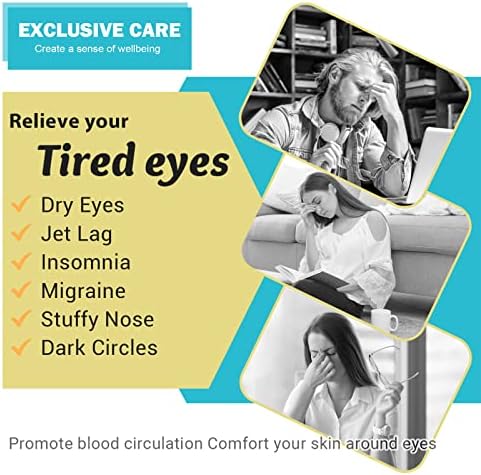 16 Packs Steam Eye Masks for Dry Eyes, Self Heating Warm Compress - Image 2