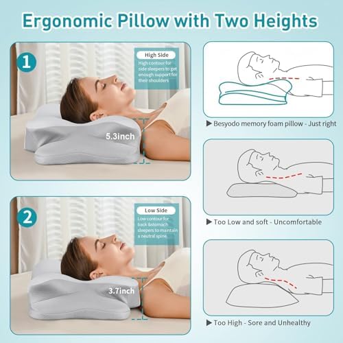 Cervical Neck Pillow for Pain Relief - Image 6