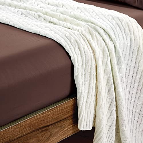 FreshCulture Full Fitted Sheets, Bulk Pack of 6, Deep Pocket, Soft Microfiber - Image 5